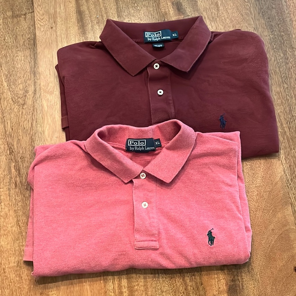 Lot of Two Ralph Lauren Men’s Polo Size XL
